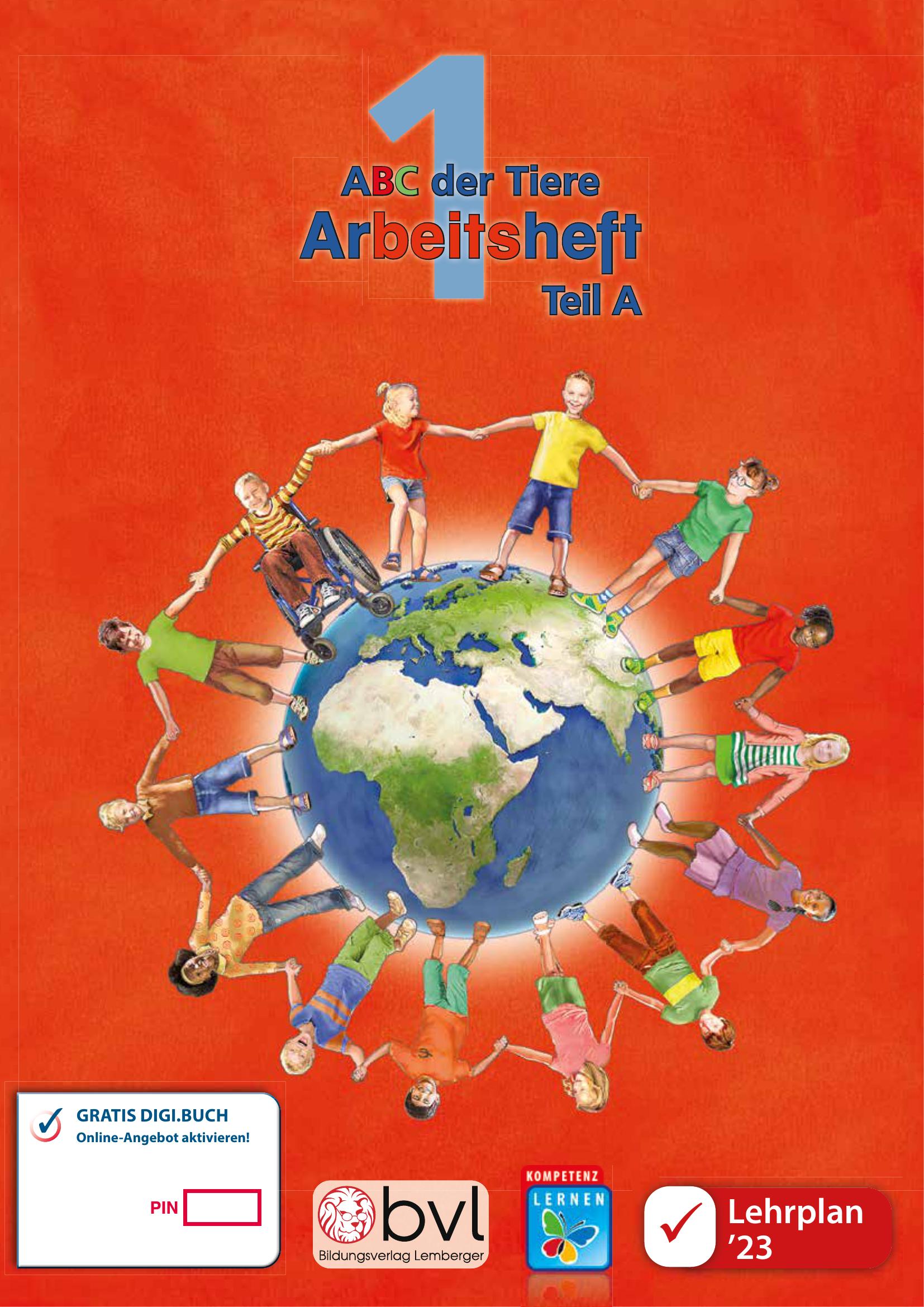 ABC der Tiere 1 Schulbuch Lesen in Silben Arbeitsheft Teil A LP