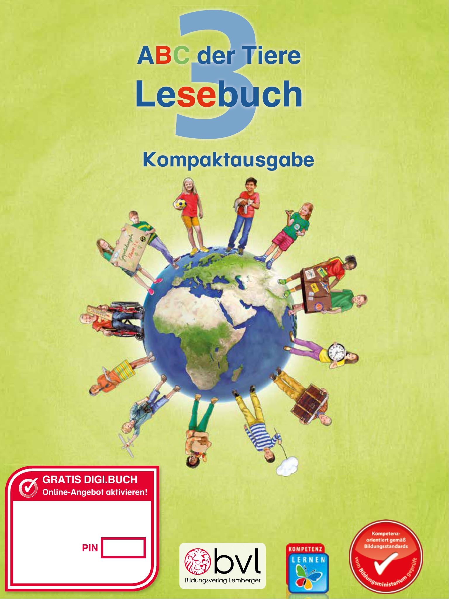 ABC Der Tiere 3 - Schulbuch Kompaktausgabe: Lesebuch :: Digi.Schule