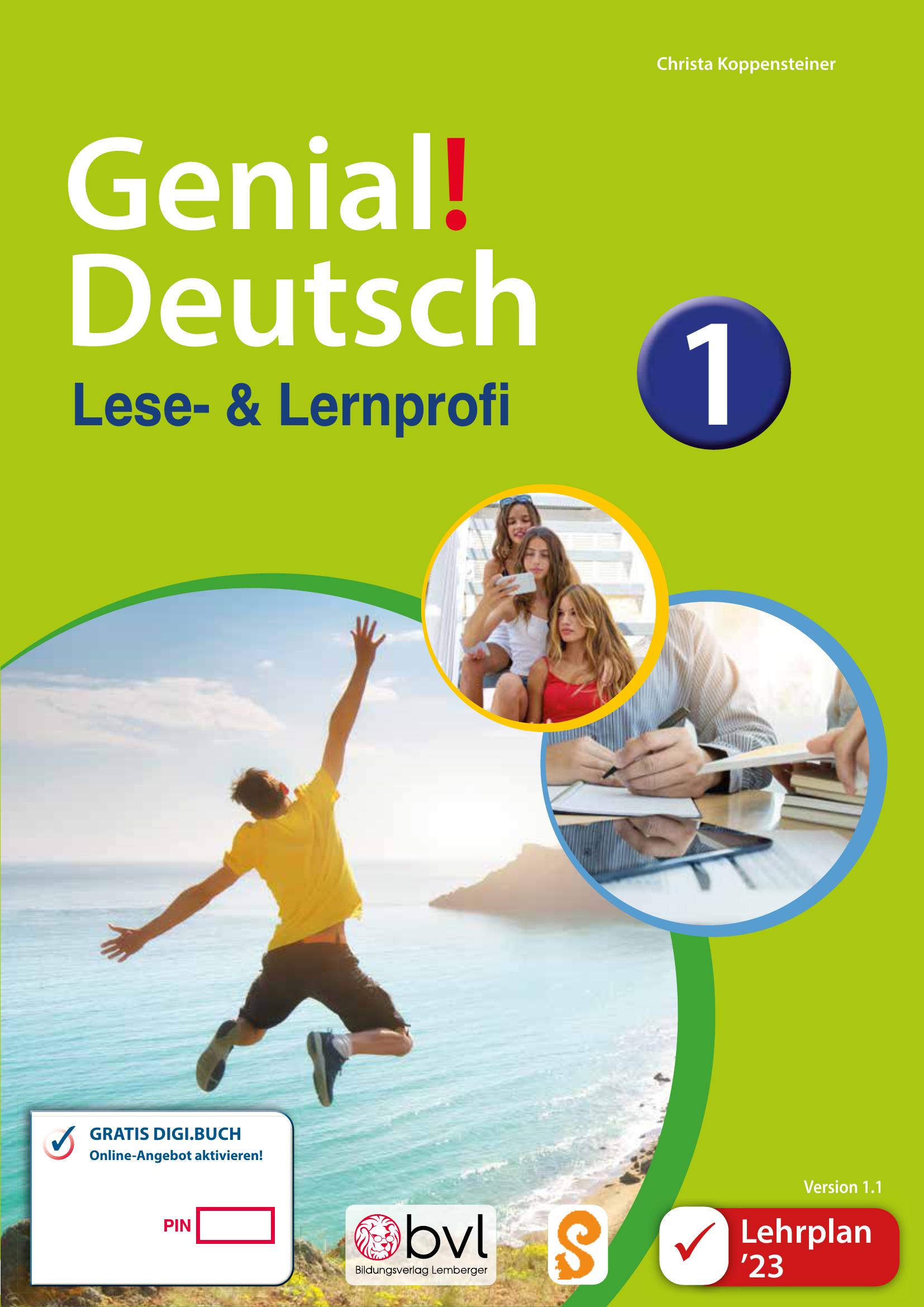 Genial! Deutsch 1 – Lese- Und Lernprofi IKT LP’23 V.1.1 / Schulbuch ...