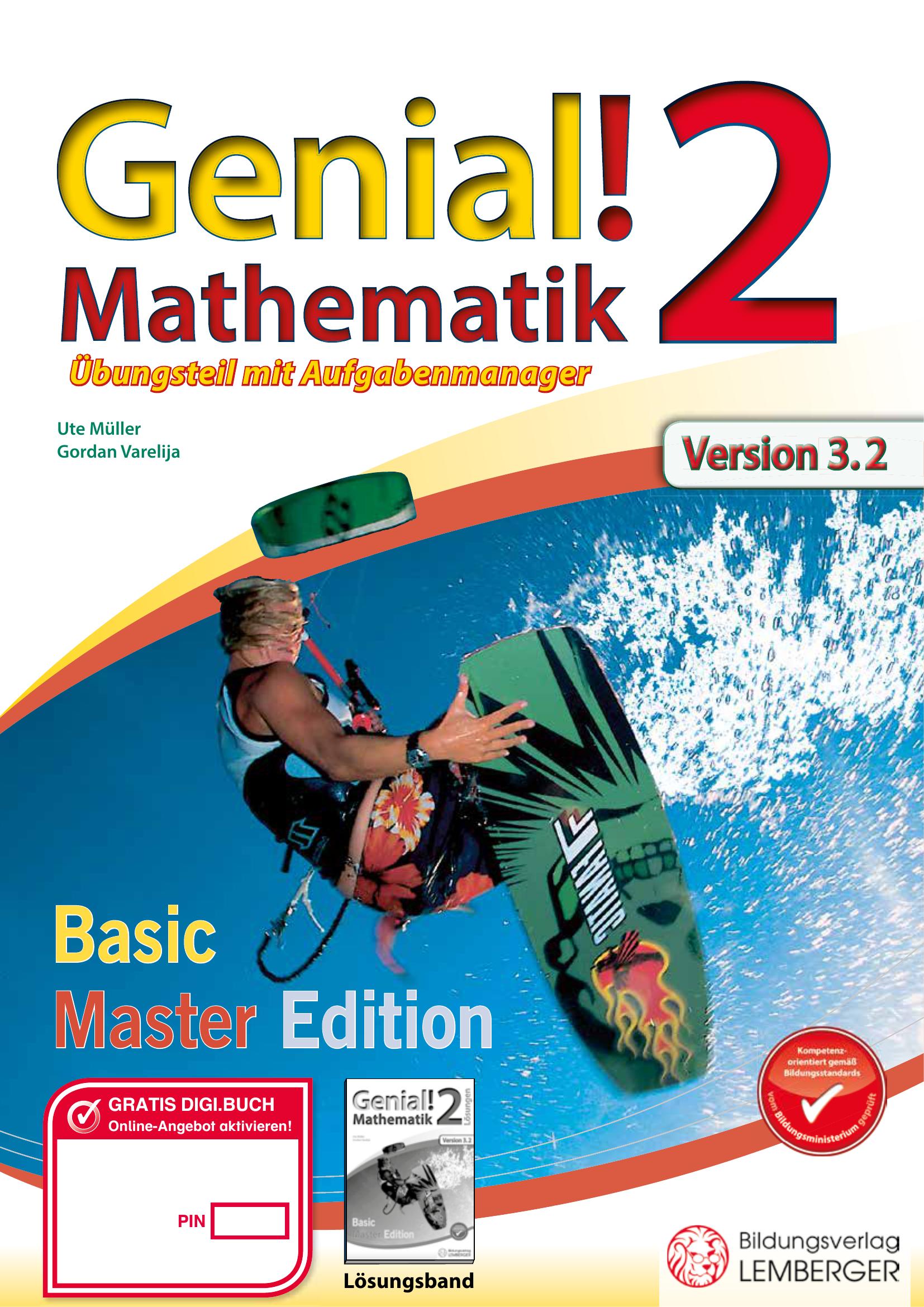 Genial! Mathematik 2 IKT – Übungsteil Basic + Master Edition V3.2 ...