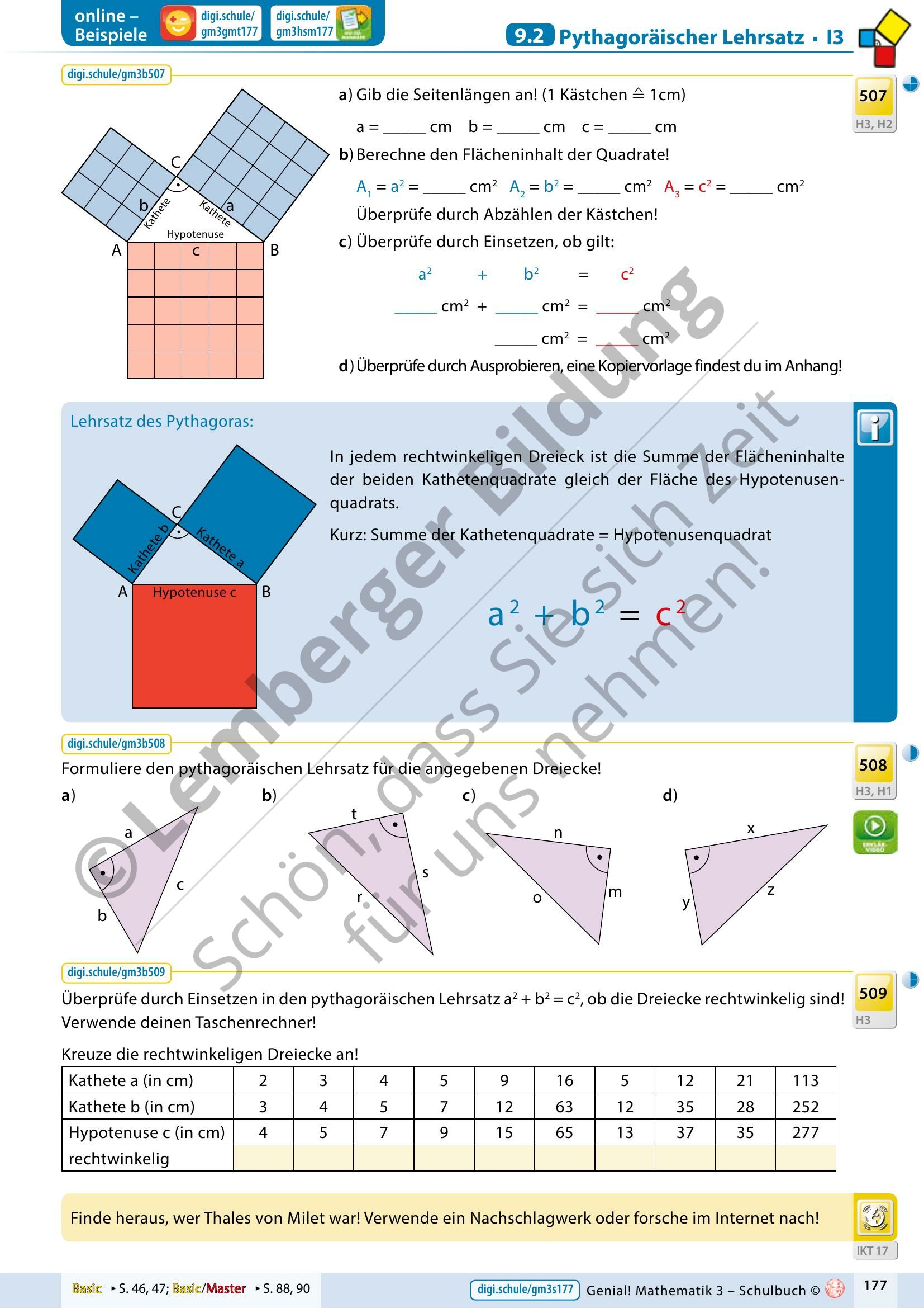 Genial! Mathematik 3 IKT V3.2 :: Digi.Schule