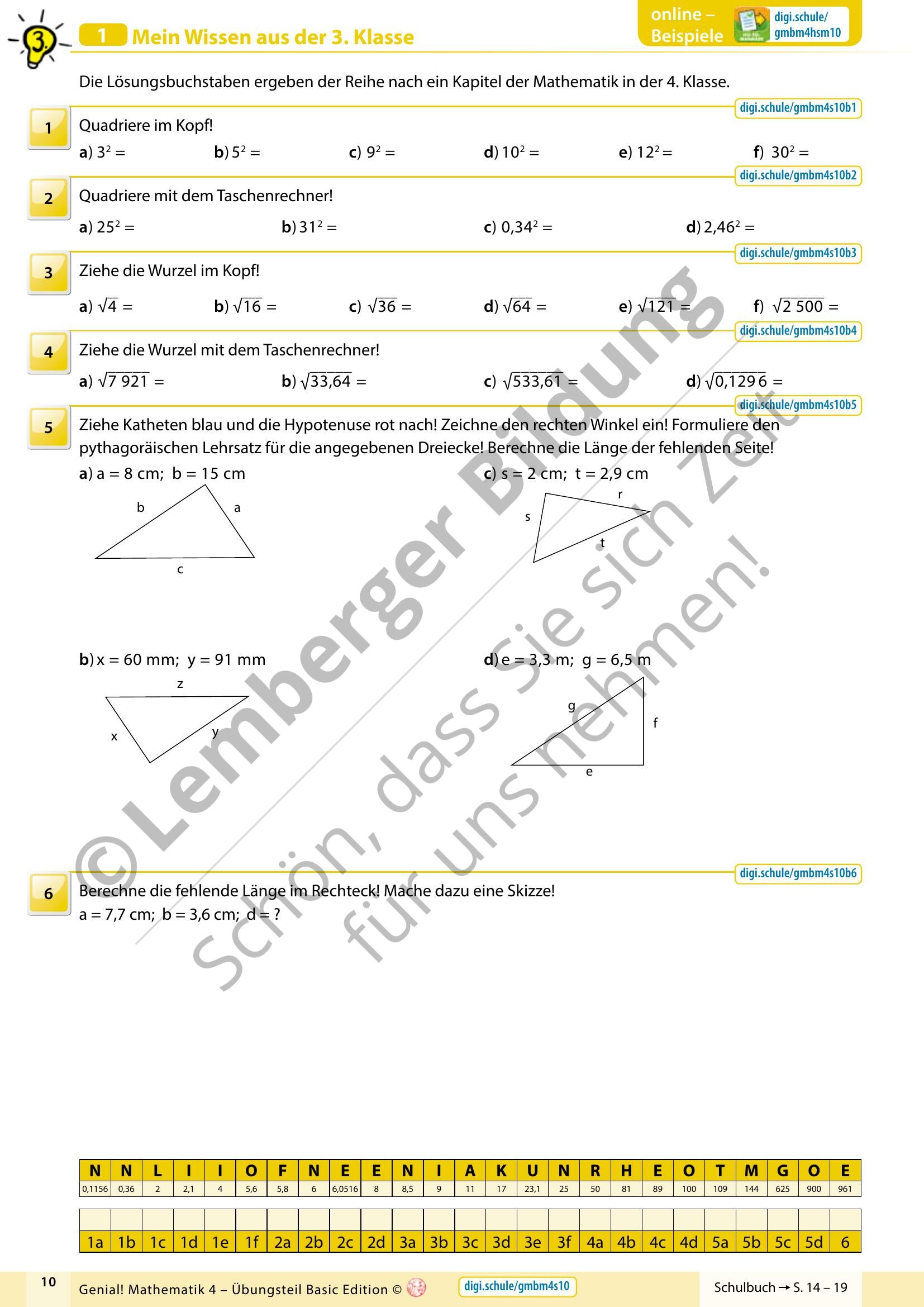 Genial! Mathematik 4 IKT – Übungsteil Basic + Master Edition V3.2 ...