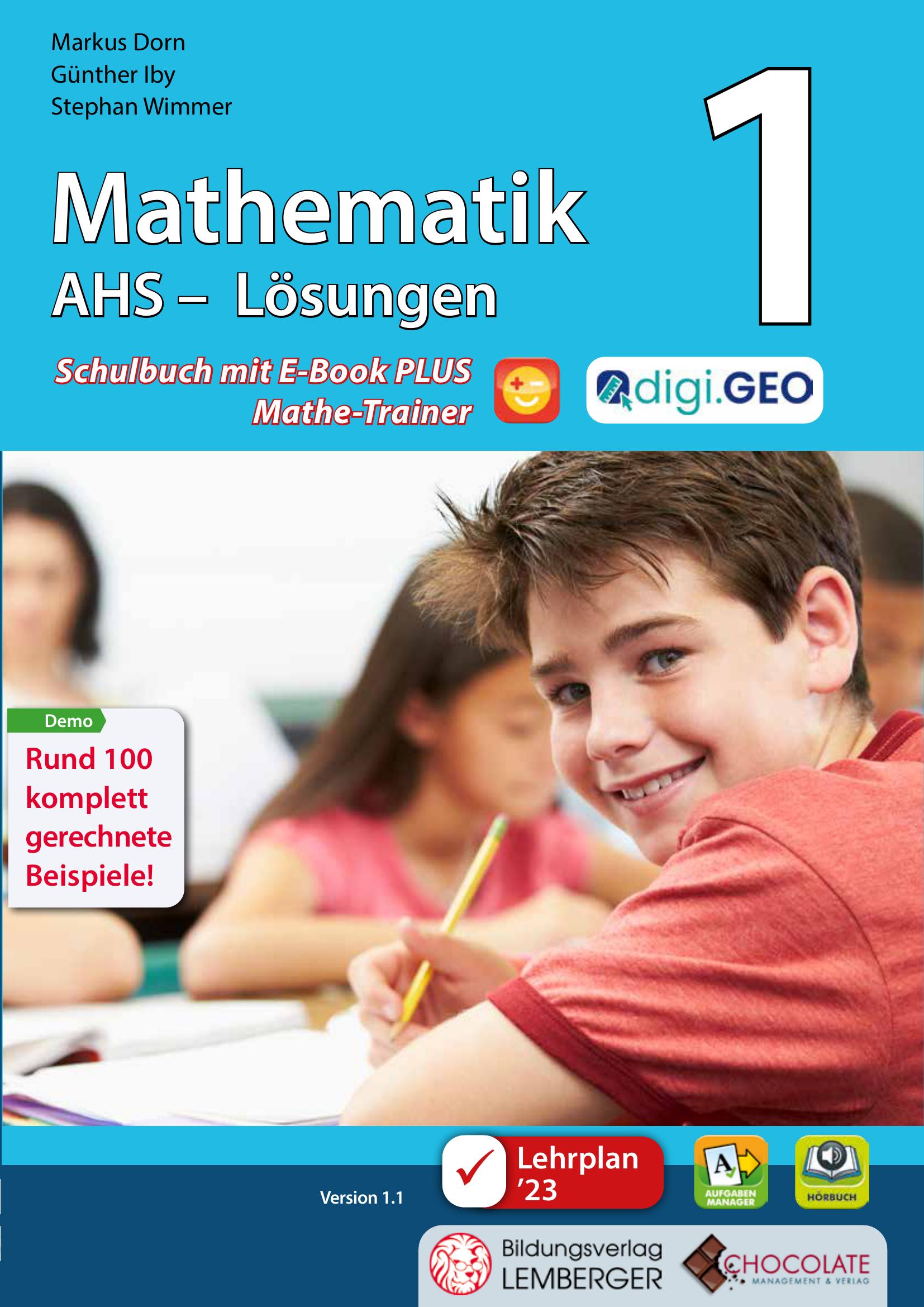 Mathematik AHS 1 Schulbuch mit EBook LP’23 v.1.1 / Jahresplanung Digi.Schule